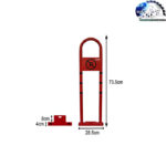 قفل پارکینگ دستی