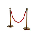 پایه راهبند تشریفاتی طلایی