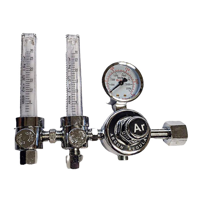 مانومتر آرگون فلومتردار دوقلو