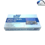 مجموعه 24 عددی آچار و سری بکس اسکای مدل 504