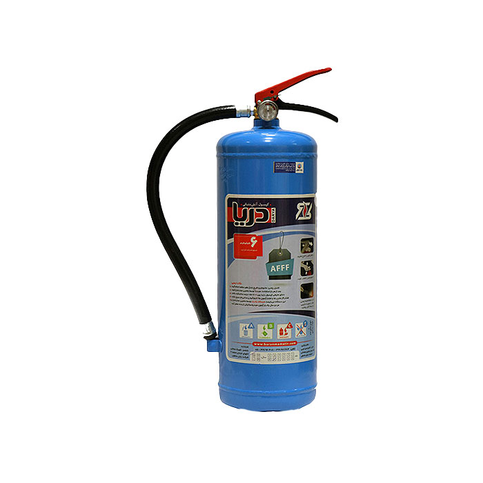 کپسول آتش نشانی آب و گاز 6 لیتر دریا