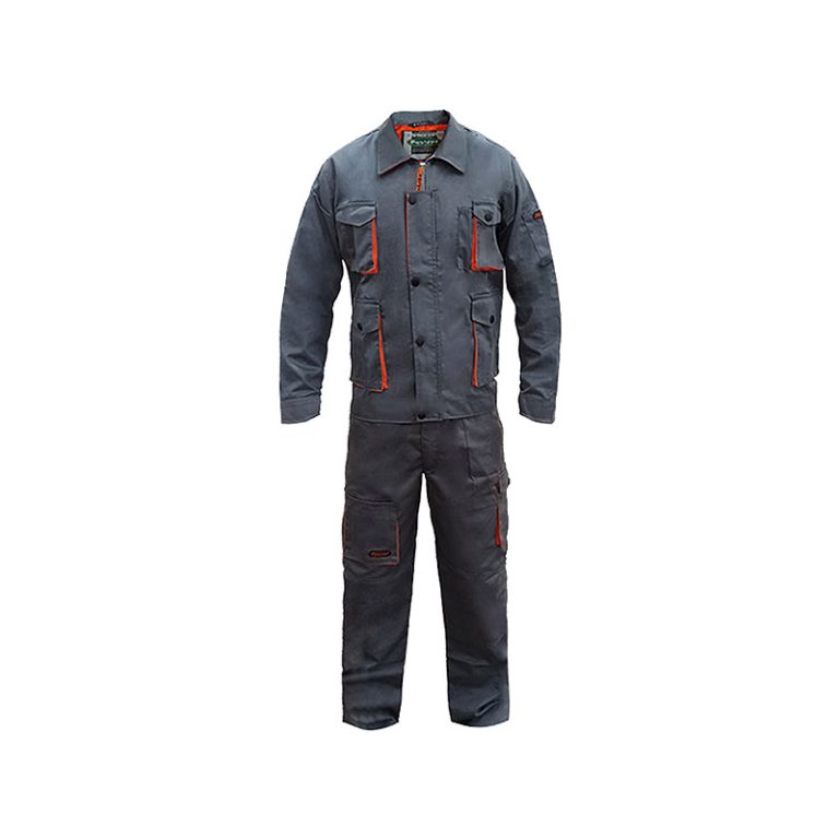 لباس کار دو تیکه کتان مدل پاور