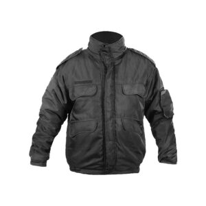 کاپشن پلیسی مشکی