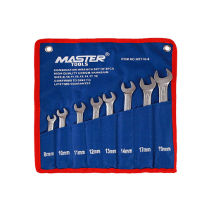 مجموعه 8 عددی آچار دوسر تخت مسترتولز