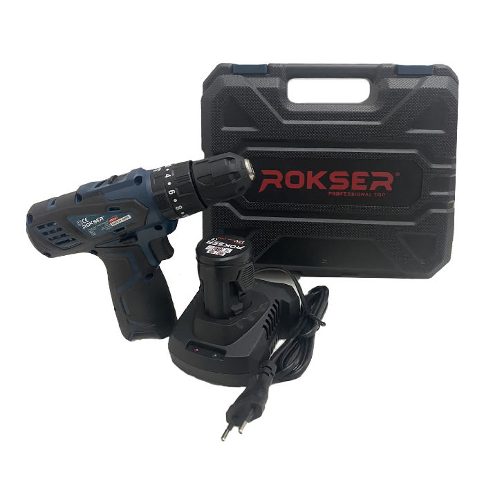 دریل پیچ گوشتی شارژی 12 ولت راکسر مدل 9512